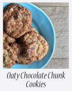 Oaty Chocolate Chunk Cookies